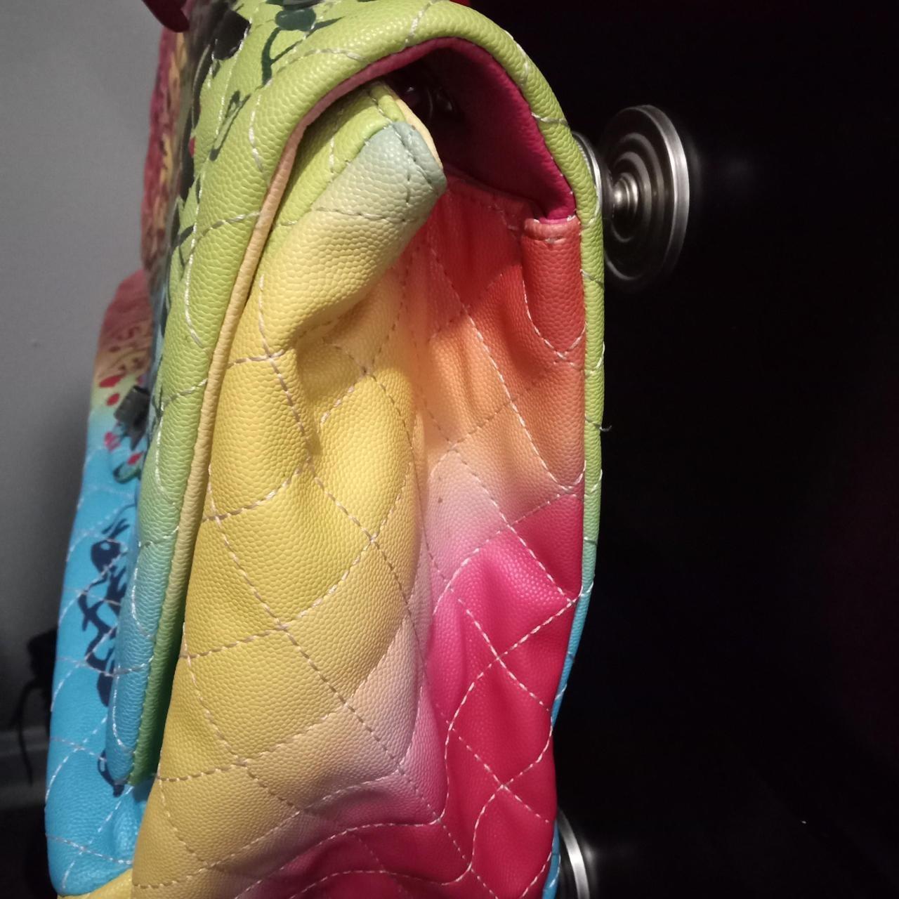 Women's Bag - Multi – Multi-Coloured Large Graffi… - image 8