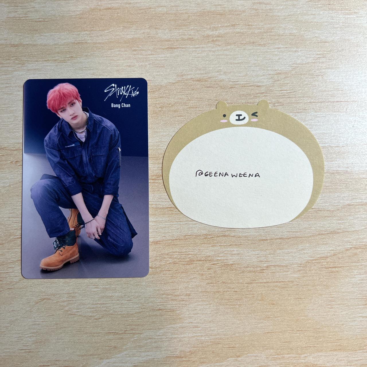 Stray Kids Bang Chan TOP Japan Photocard (I am | Depop