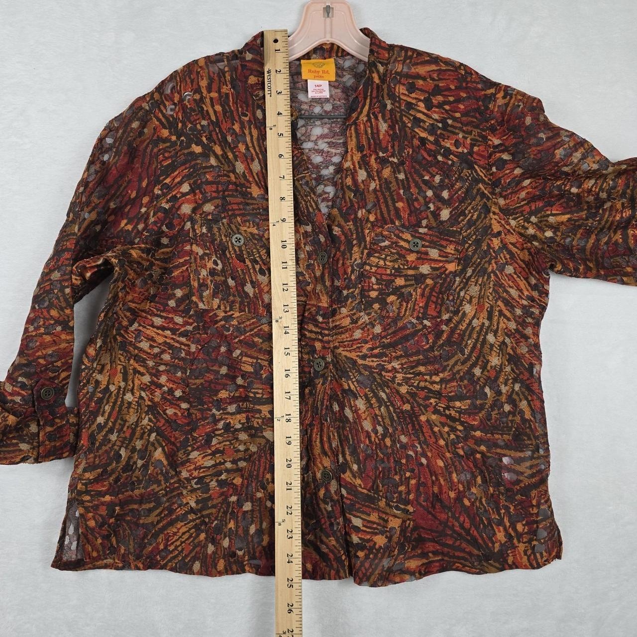 Ruby Rd. Women's Shirt - Multi - 14 – Ruby Rd Pet… - image 4