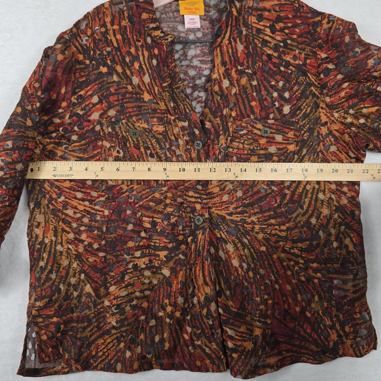 Ruby Rd. Women's Shirt - Multi - 14 – Ruby Rd Pet… - image 3