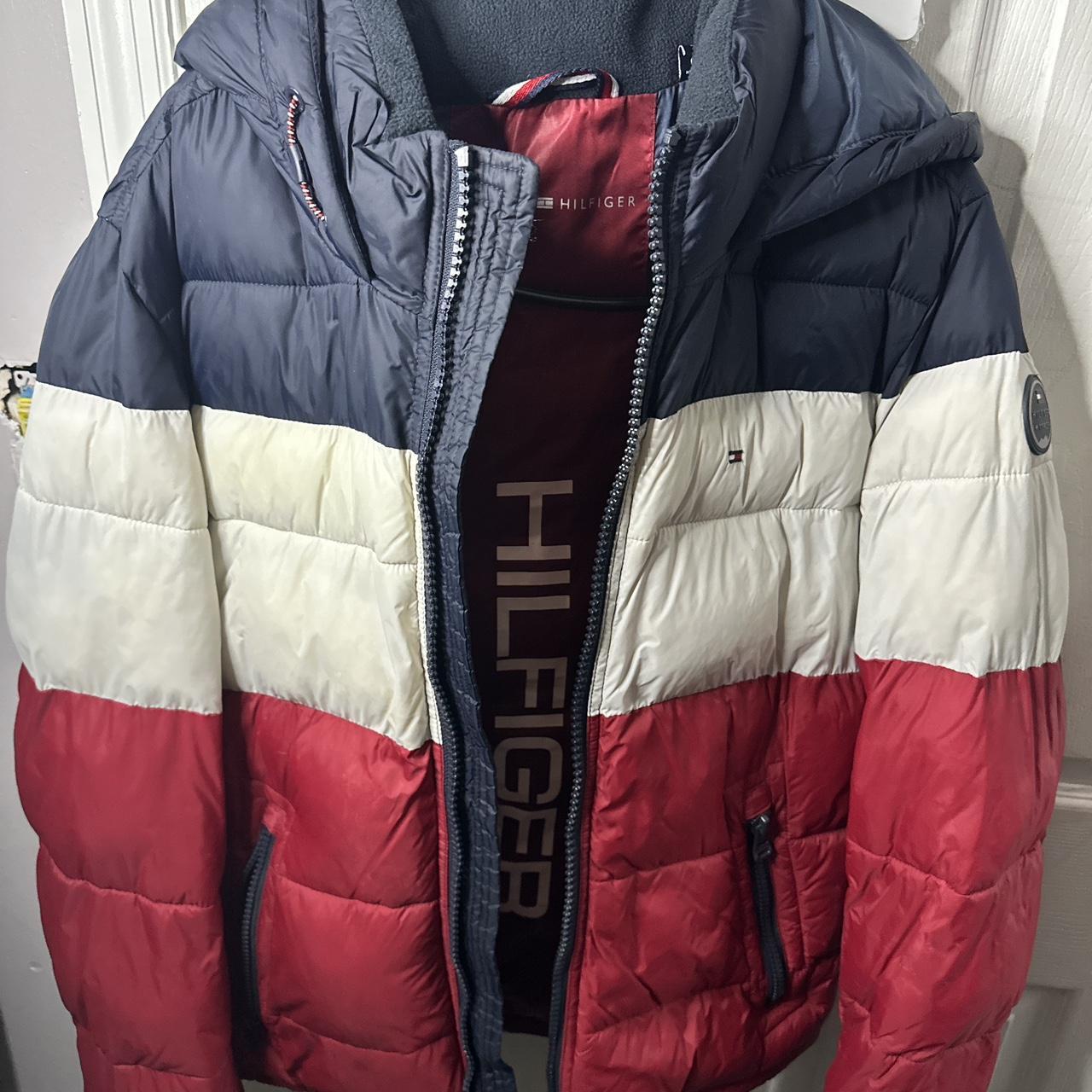 Tommy Hilfiger Jacket Mens XL Yellow Brasil Patch - Depop