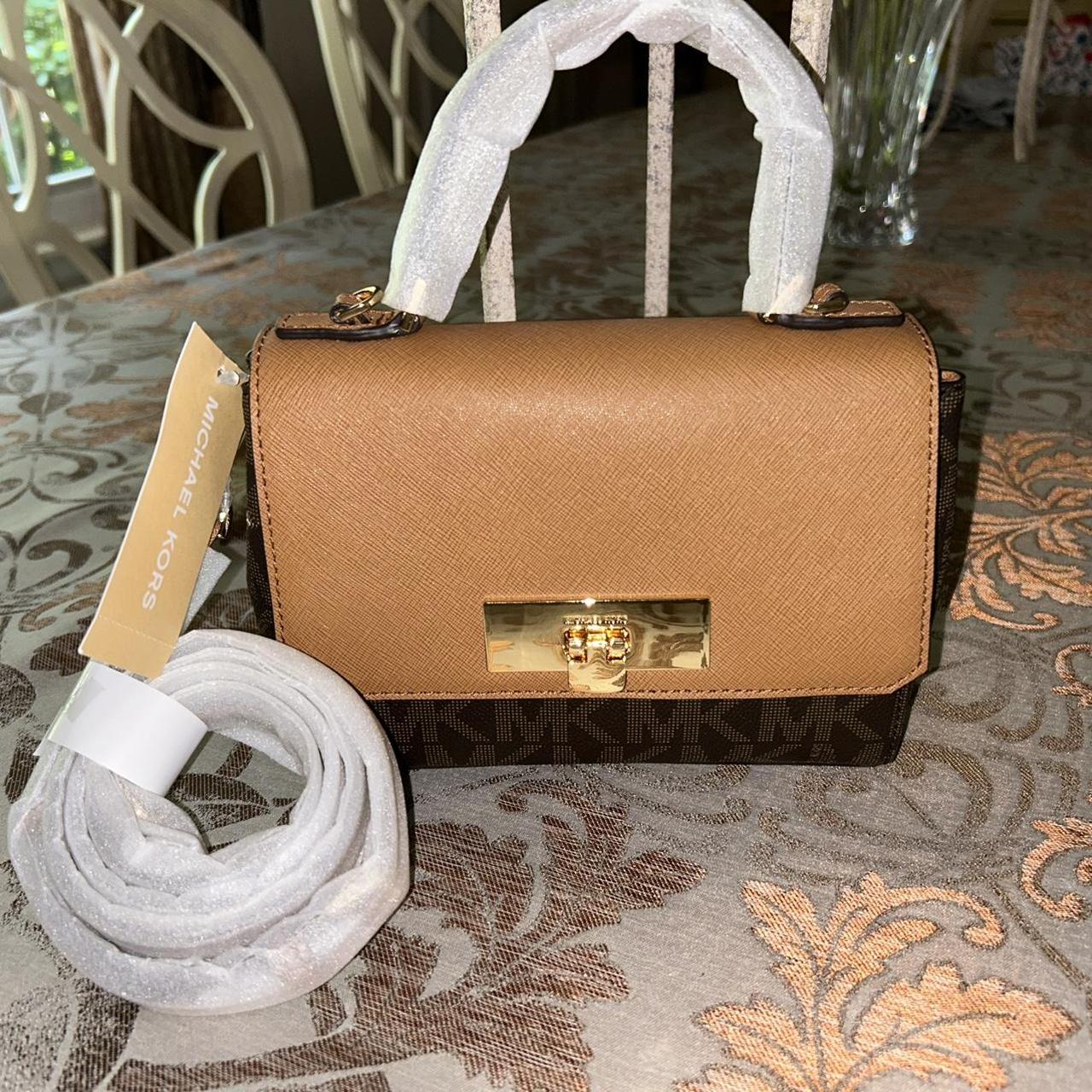 Outlets brand new beige/brown Michael Kors purse