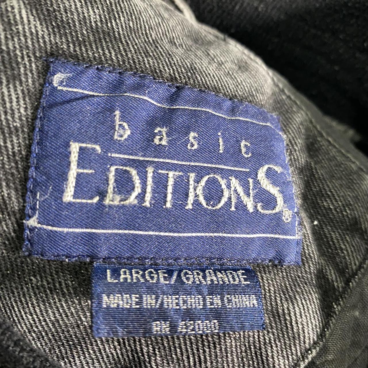 Basic Editions Men's Bomber Jacket - Grey/Black -… - image 3