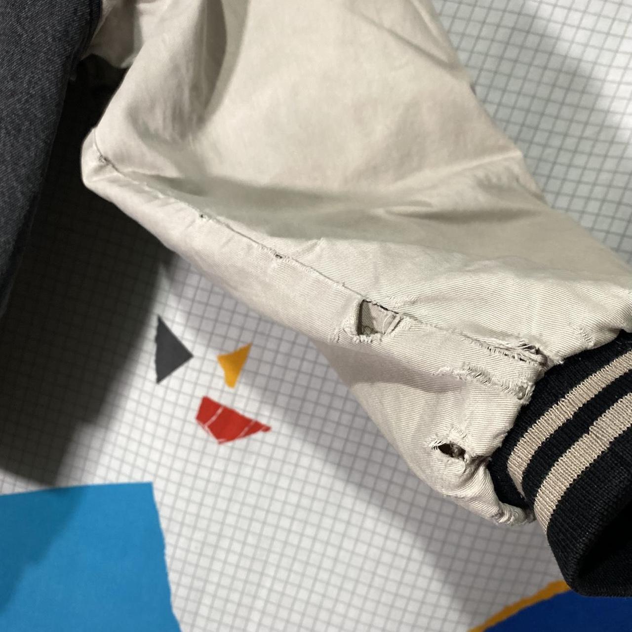 Basic Editions Men's Bomber Jacket - Grey/Black -… - image 7