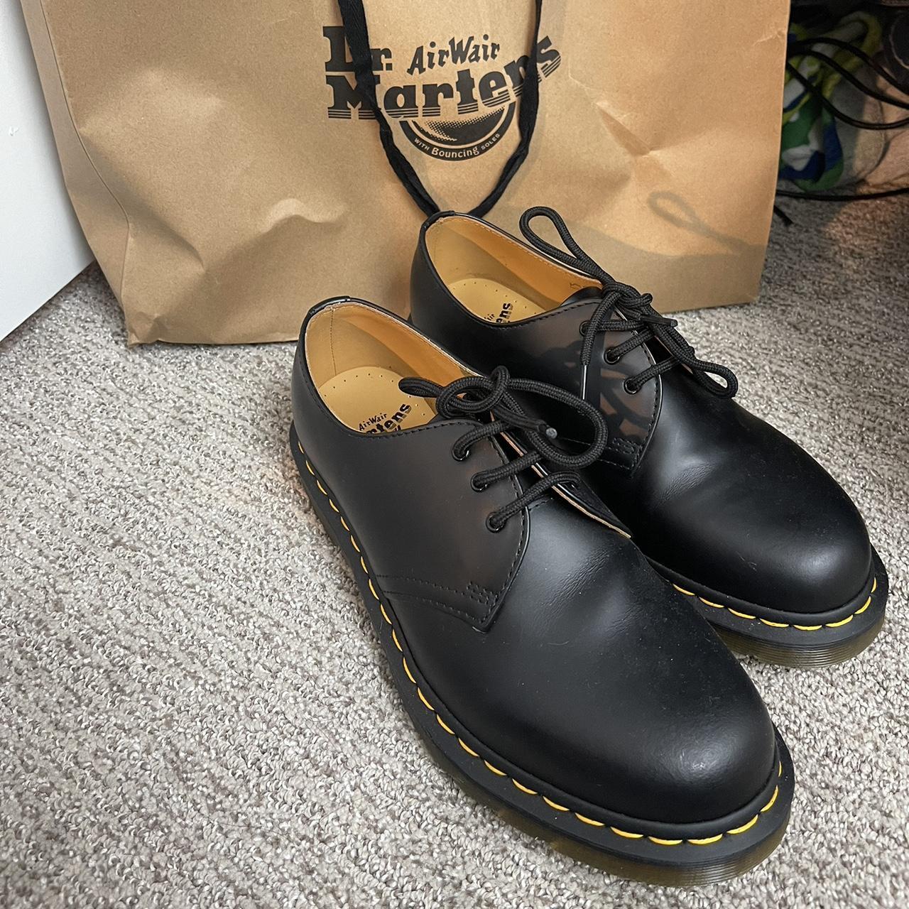 Doc Martins that have only been worn once.condition... - Depop