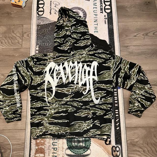 Revenge tiger 2025 camo hoodie