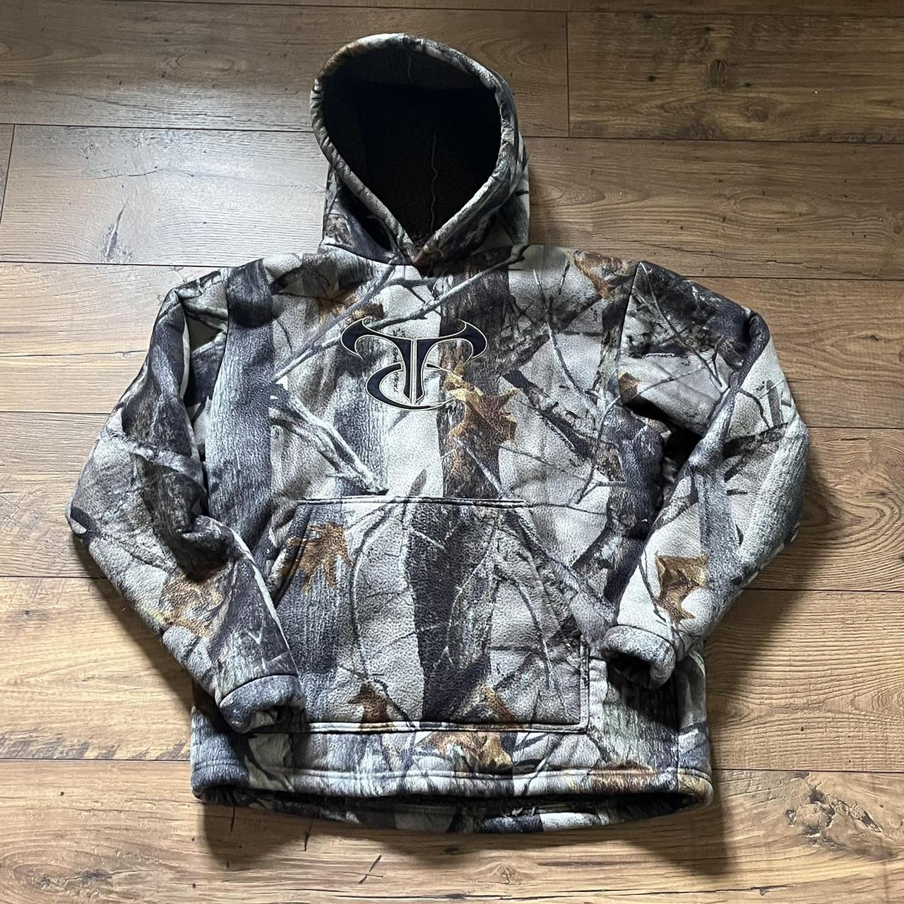 Sherpa camo hoodie on sale