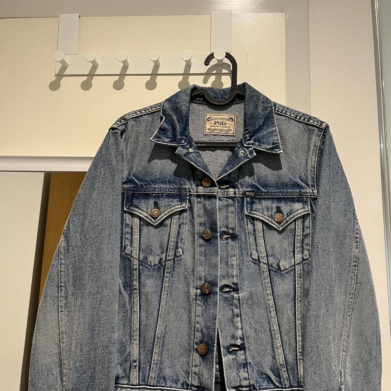 Polo Ralph Laren Denim Jacket Only worn once or... - Depop