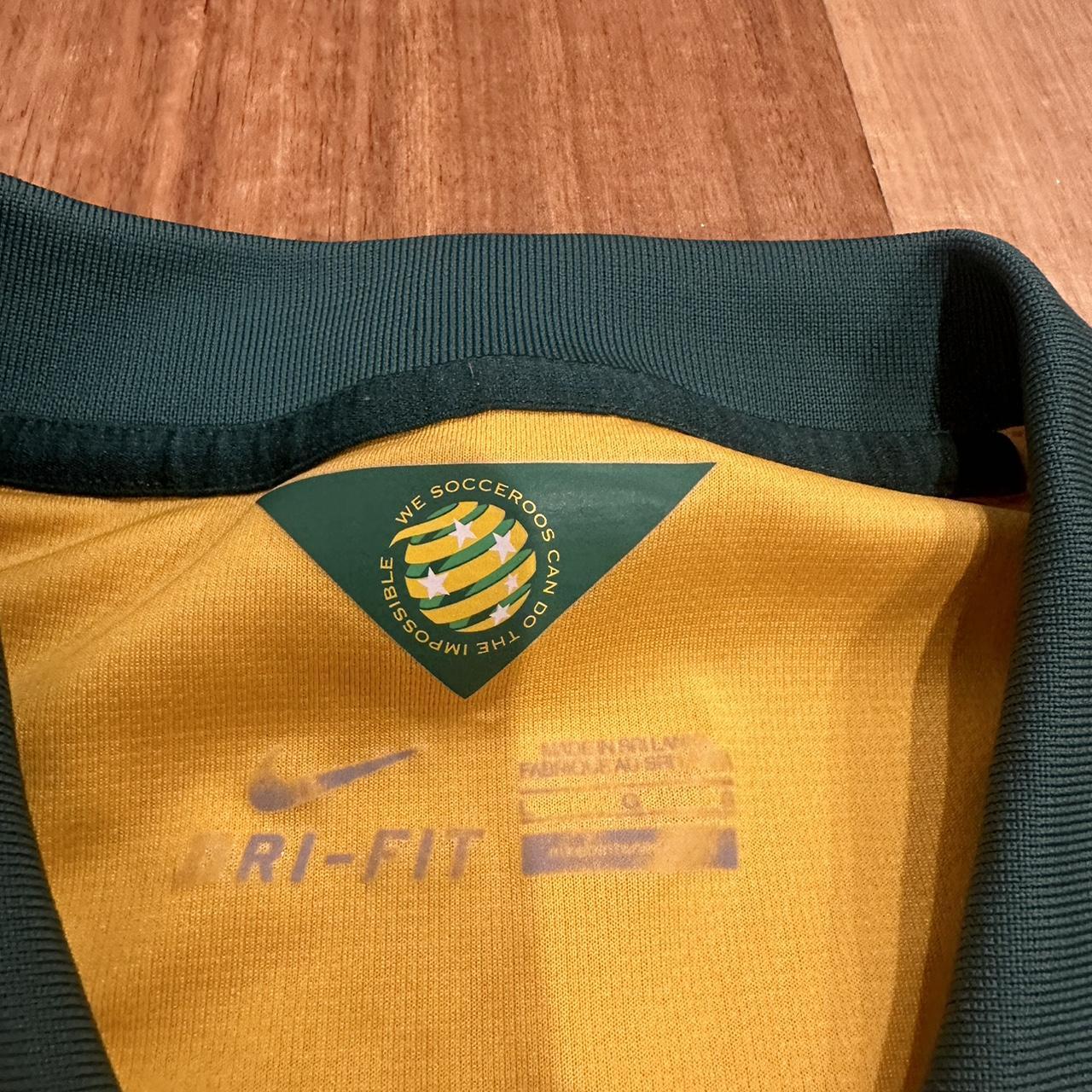 AUSTRALIAN SOCCEROOS NIKE WORLD CUP Jersey Home Mens... - Depop