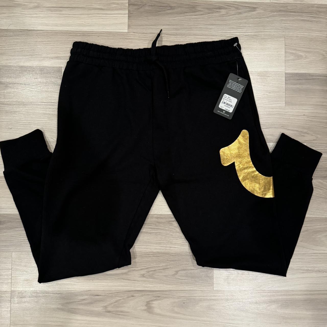 True religion hot sale sweatpants black