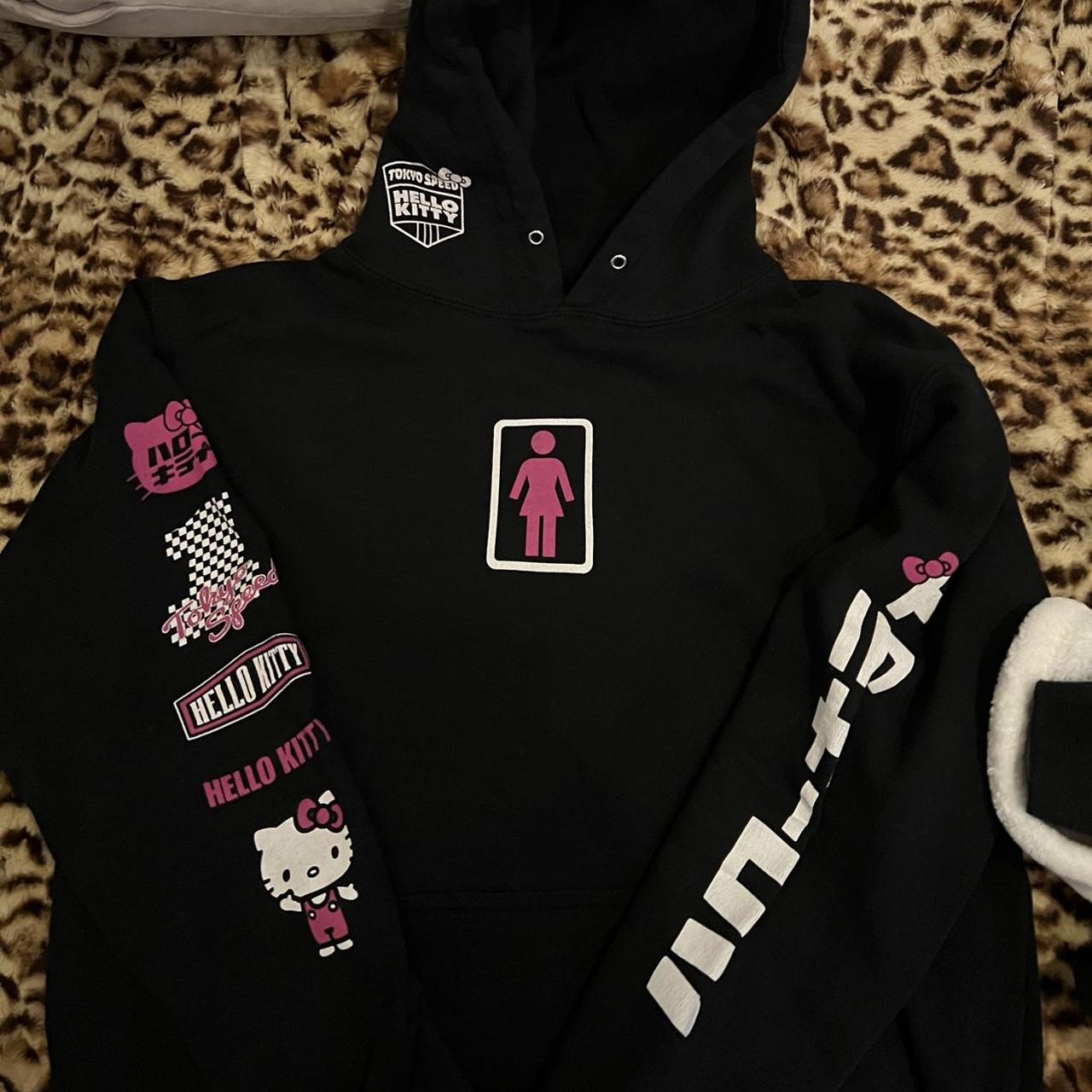 Hello Kitty x GIRL Tokyo Speed shops Hoodie