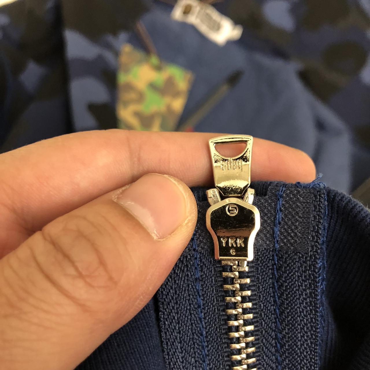 Bape 2025 ykk zipper