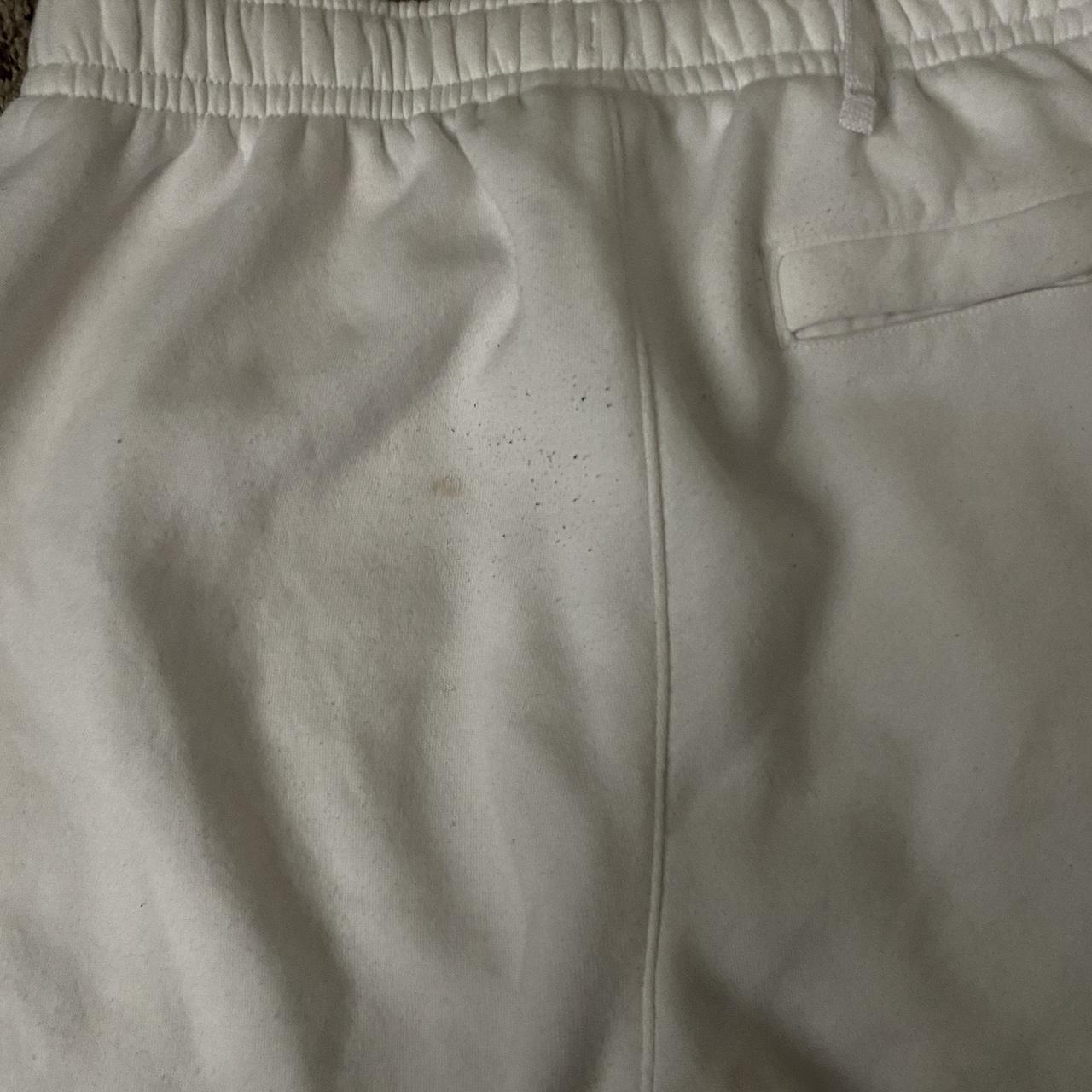 mens nike white sweatpants