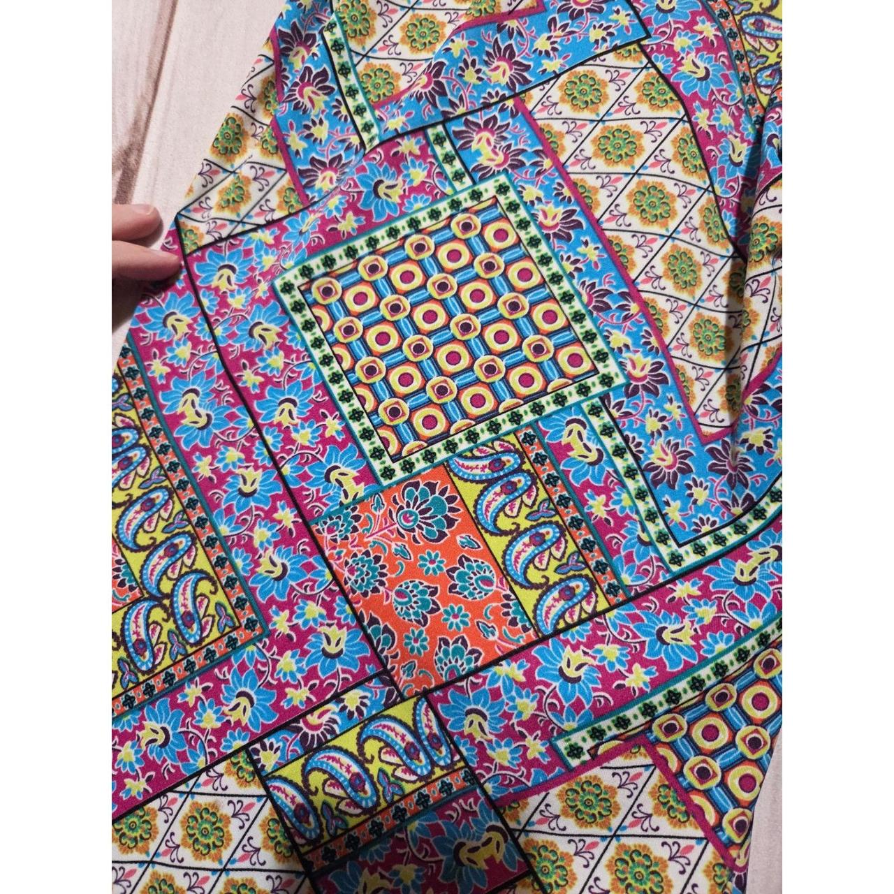 Women's Pants - Multi - M – Boho Chic Patchwork W… - image 4