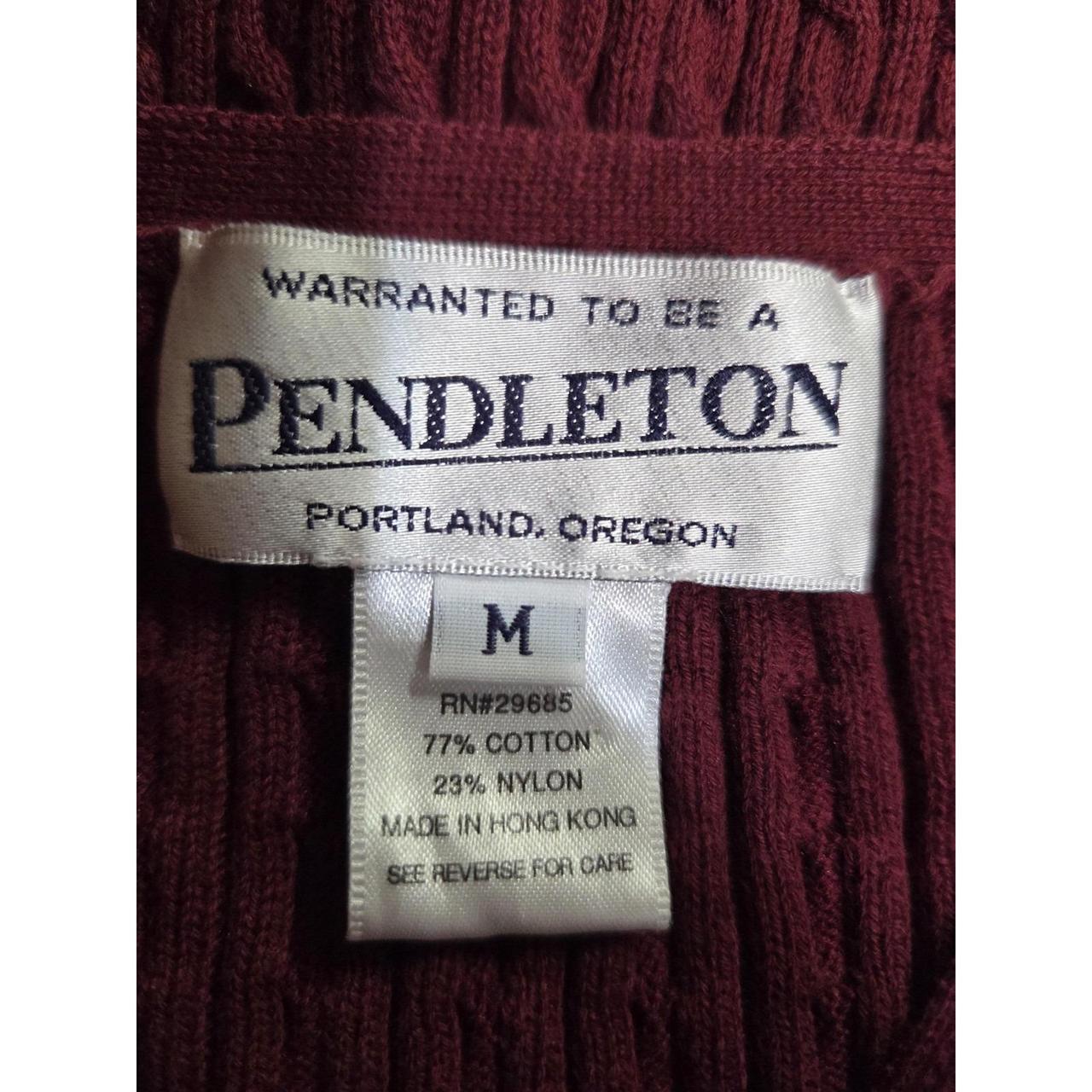 Pendleton Women's Sweater - Red - M – Pendleton S… - image 4