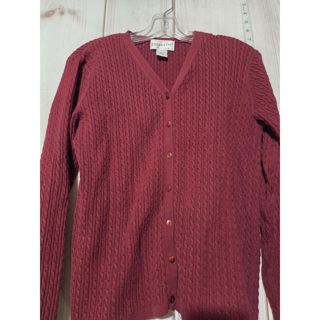 Pendleton Women's Sweater - Red - M – Pendleton S… - image 2