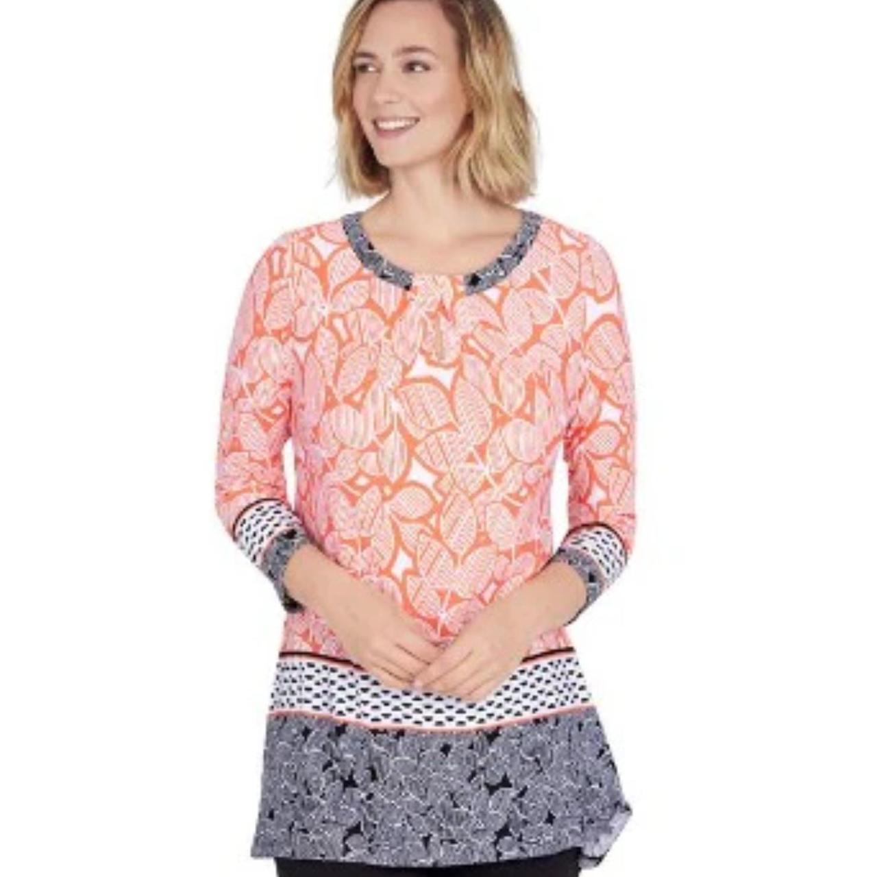 Ruby Rd. Women's Blouse - Orange - One size – Rub… - image 3