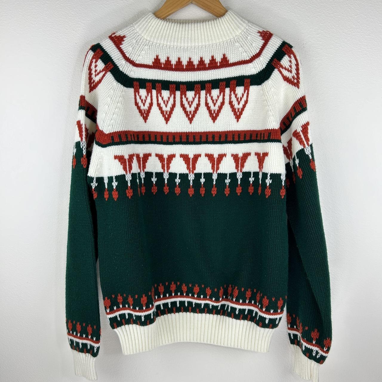 Vintage JCPenny Winter Seasonal Mock Depop