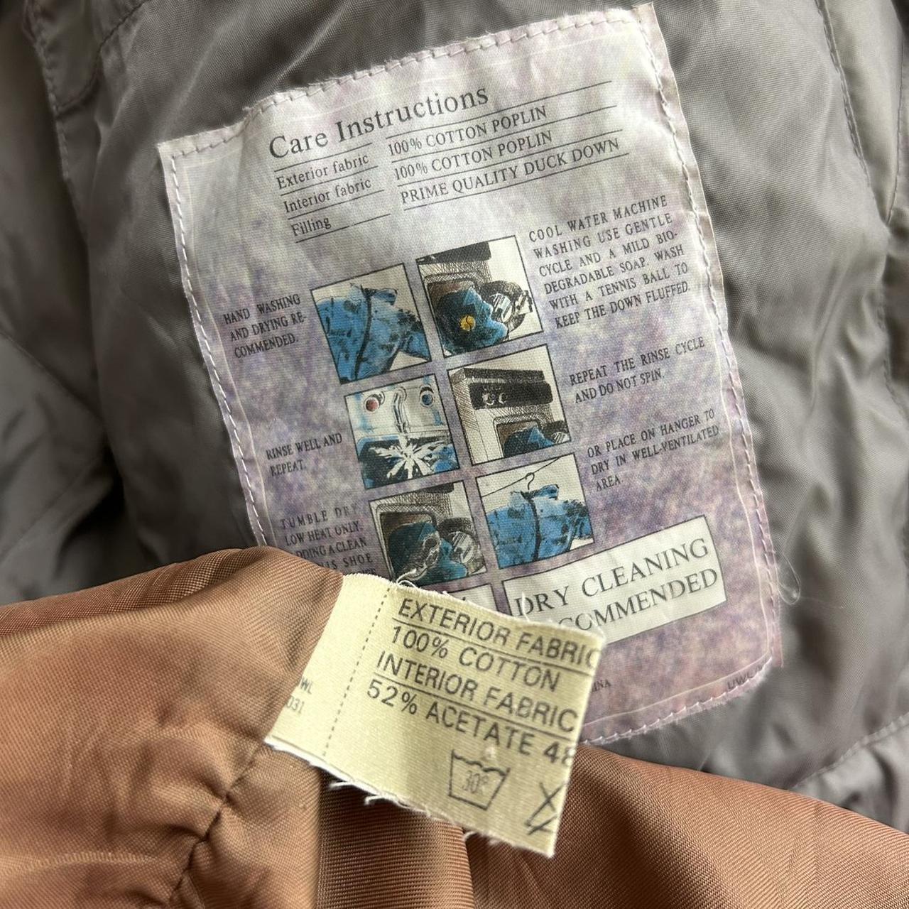 Vintage Men's Overcoat - Green/Brown - L – Vtg Br… - image 4