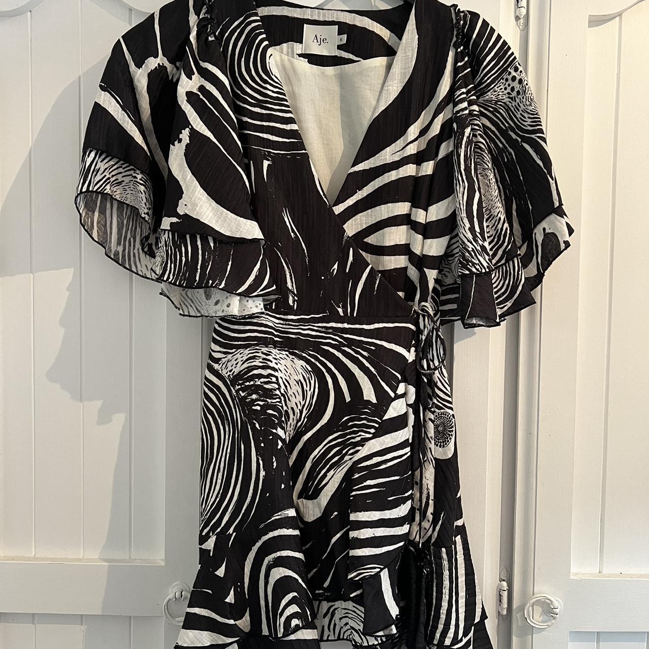 Aje esther 2024 wrap dress