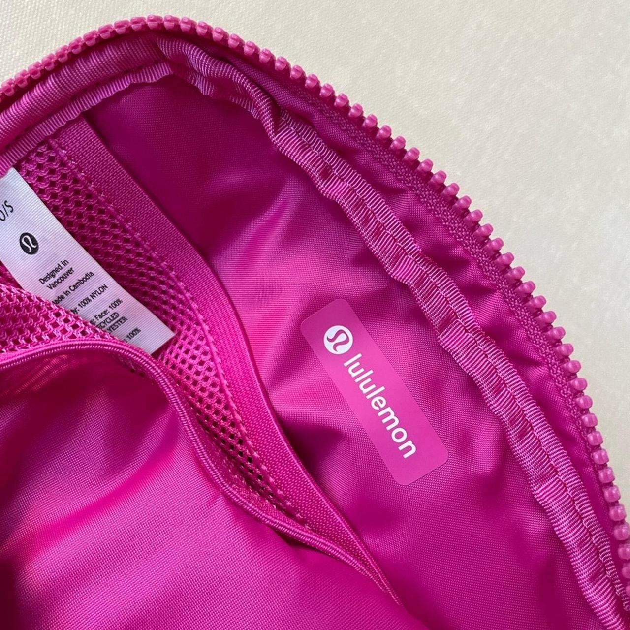 Lululemon Sonic Pink Everywhere Belt Bag, 1L, fashion Rare Color