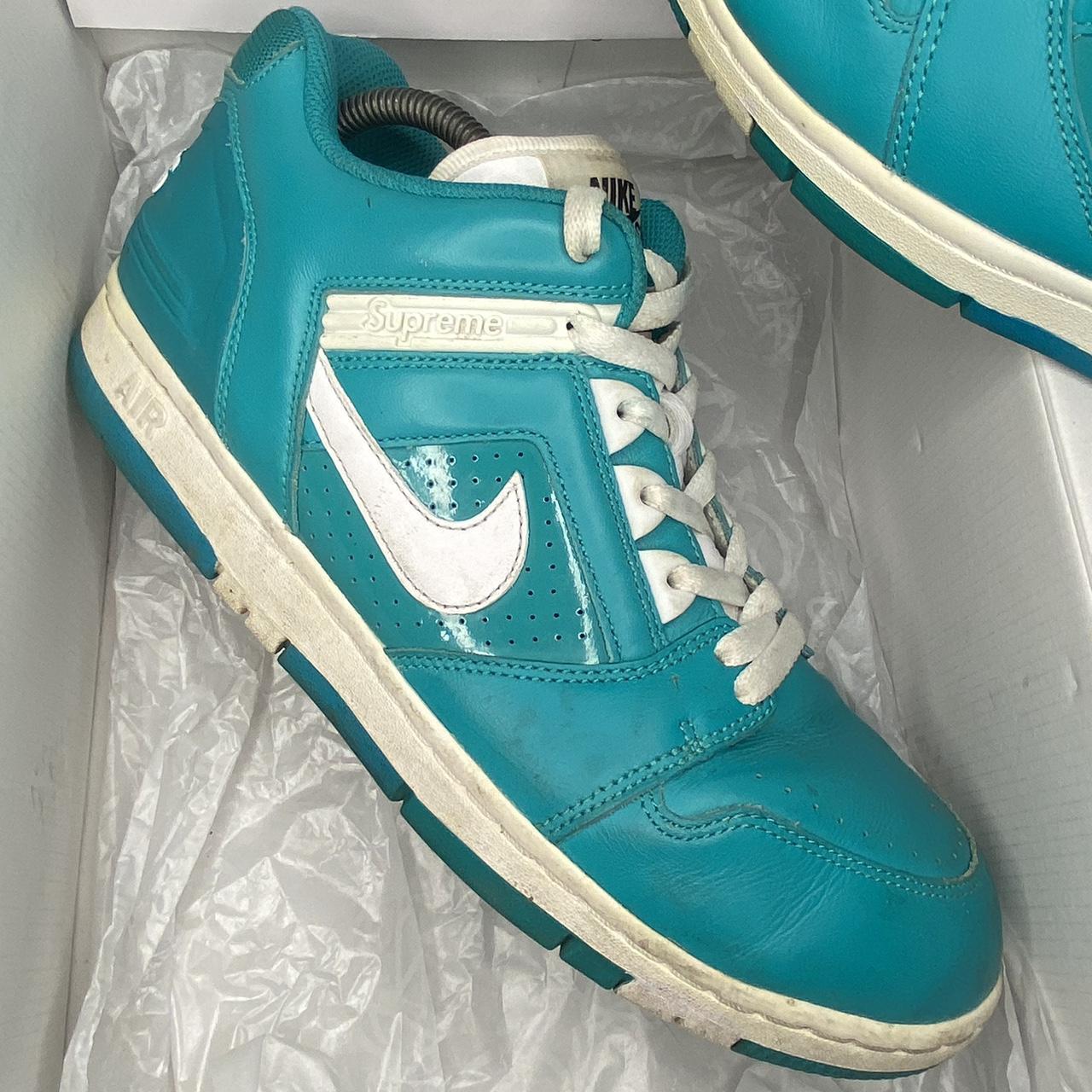 Nike X Supreme AF2 Turquoise ASKING PRICE Depop