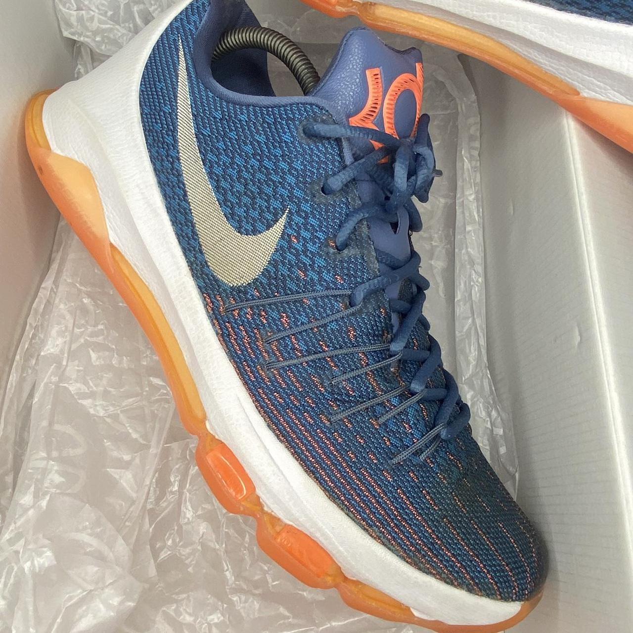 Nike kd 8 2024 blue and orange