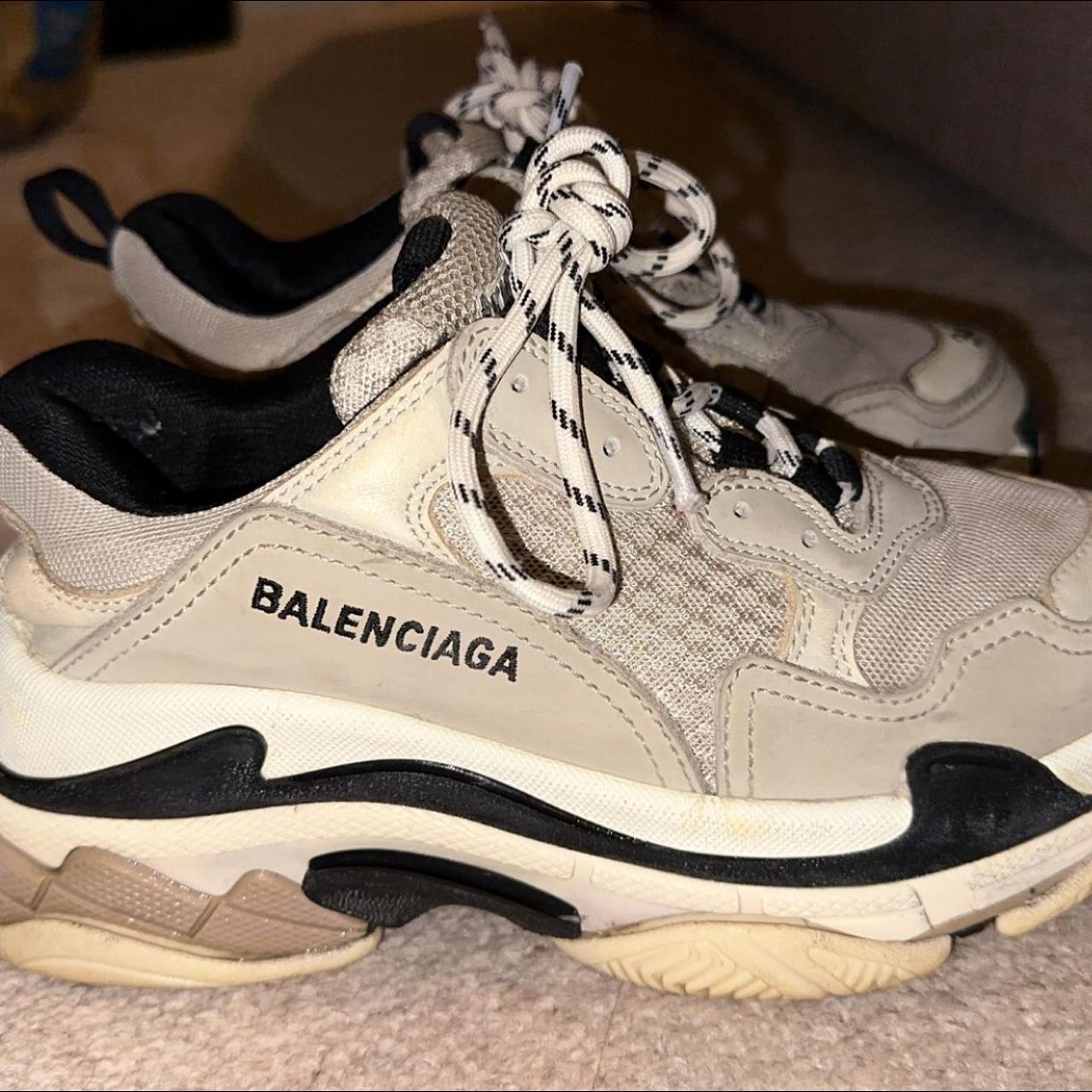 Balenciaga black clearance womens sneakers