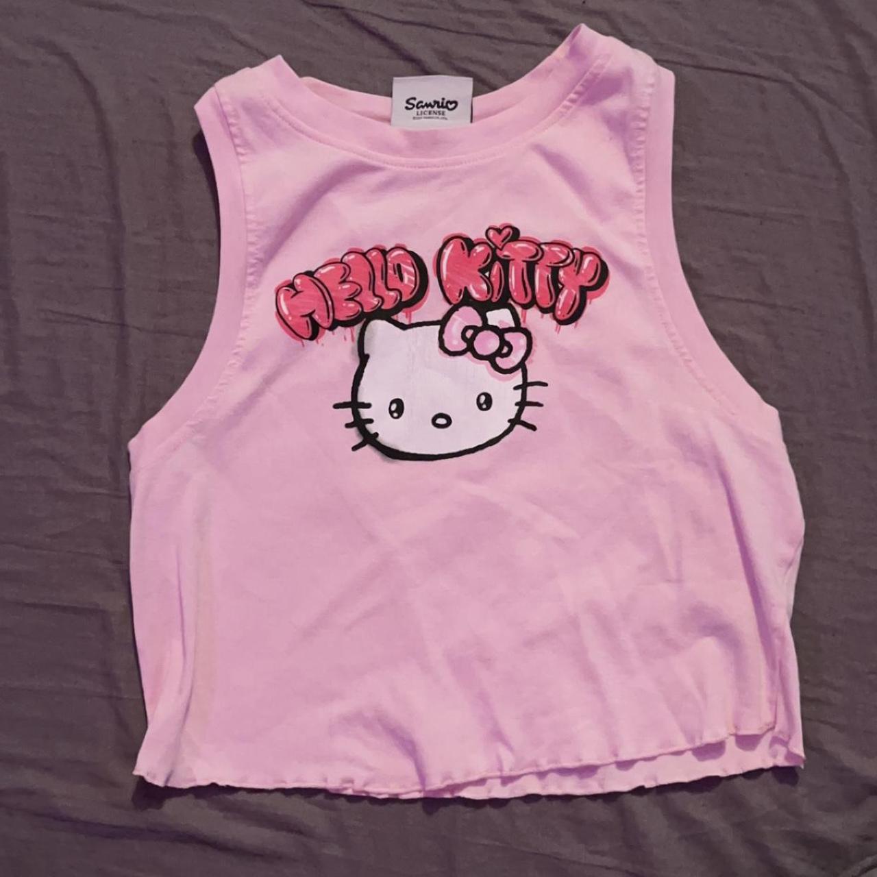 Sanrio - Hello kitty vest, is a size L on tag but... - Depop