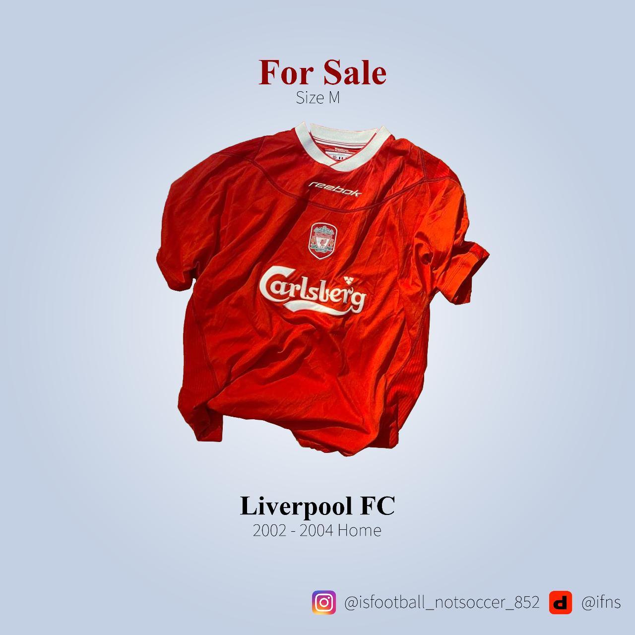 Liverpool 2002-04 Home Football Shirt