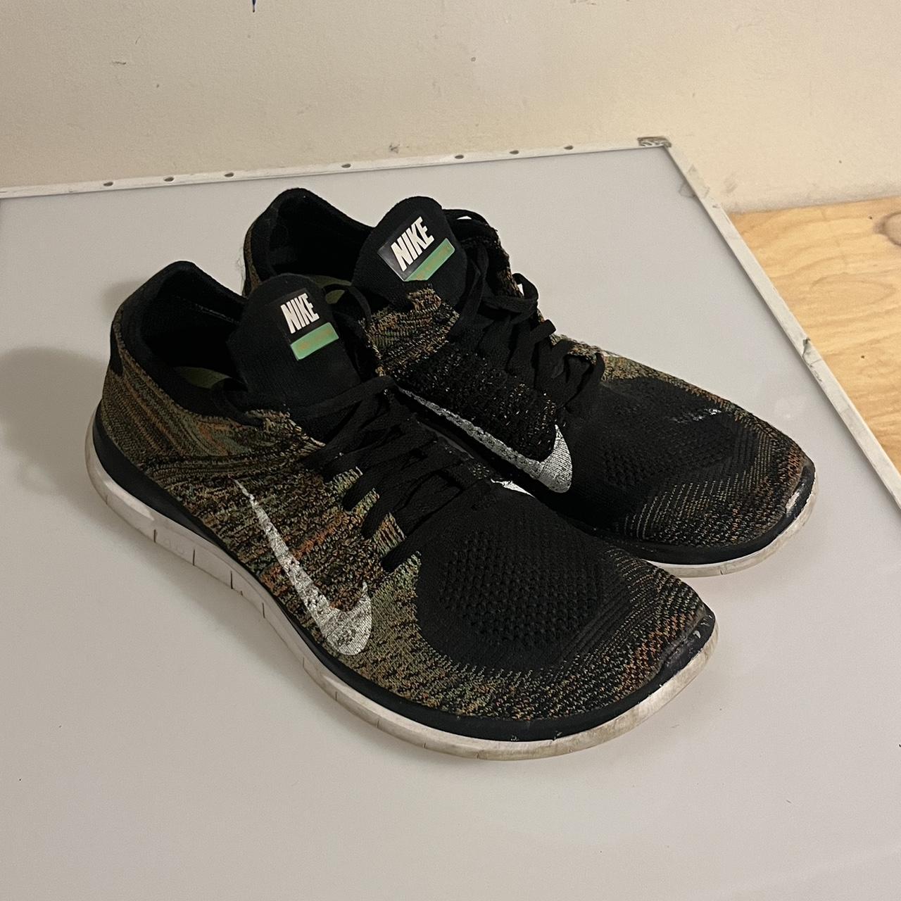 Nike flyknit store 4.0 mens black