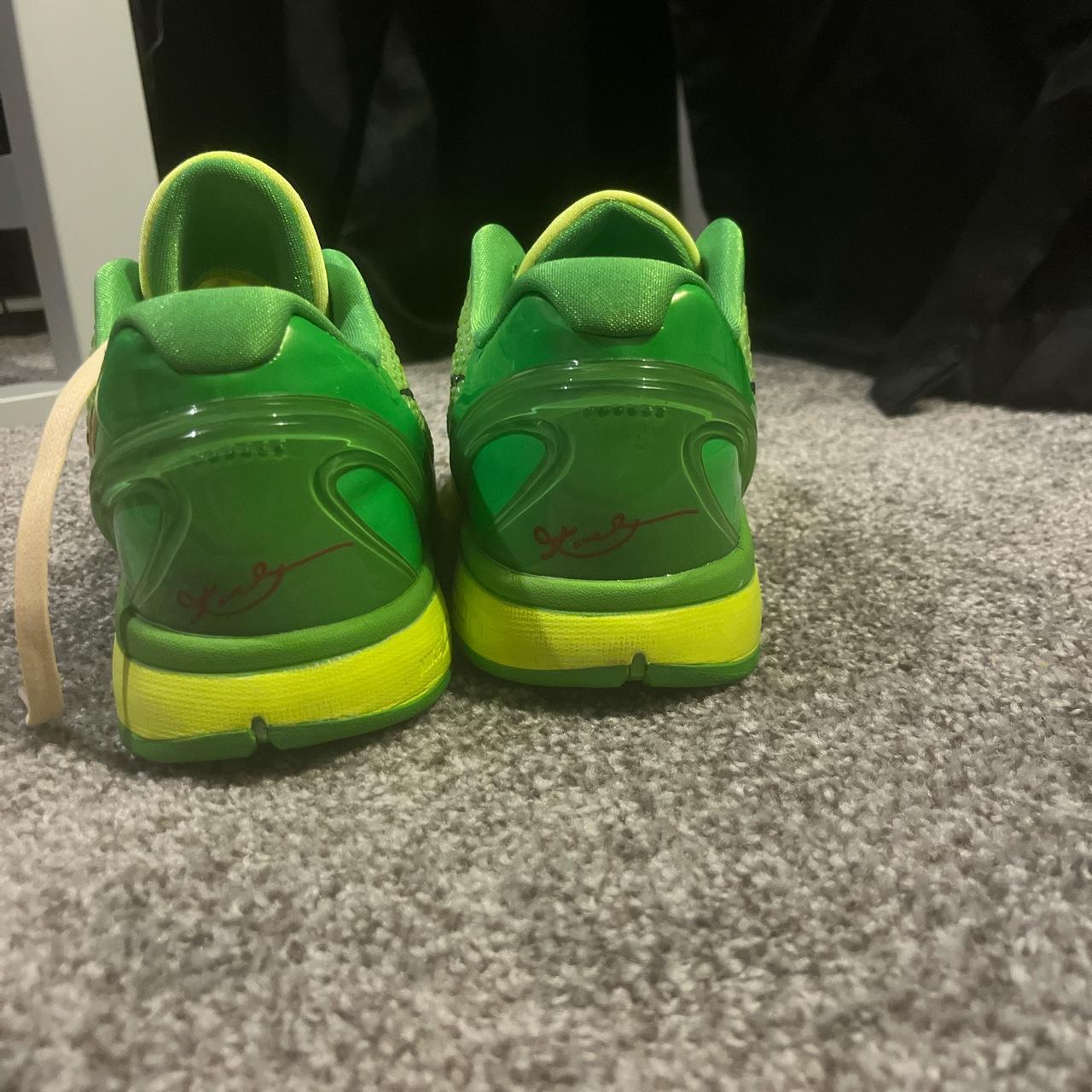 Size 12 grinch proton basketball shoes. Never used... - Depop