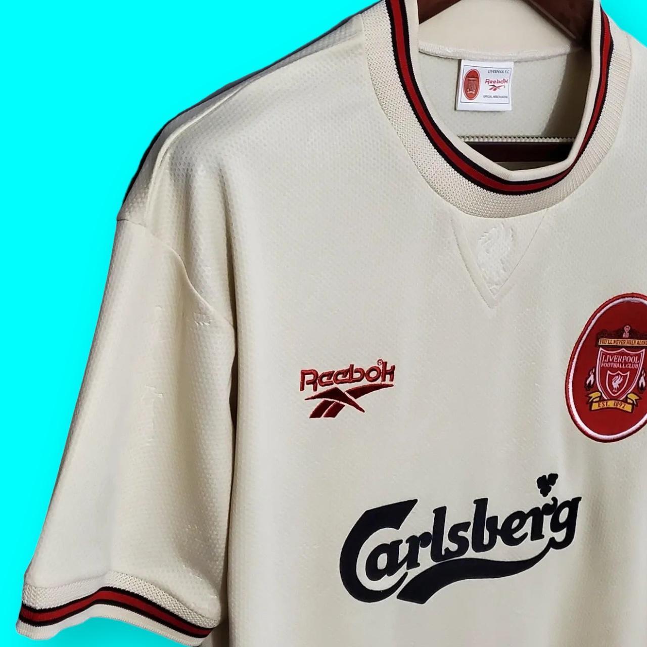 1996 1997 Liverpool Away Retro Jersey Depop