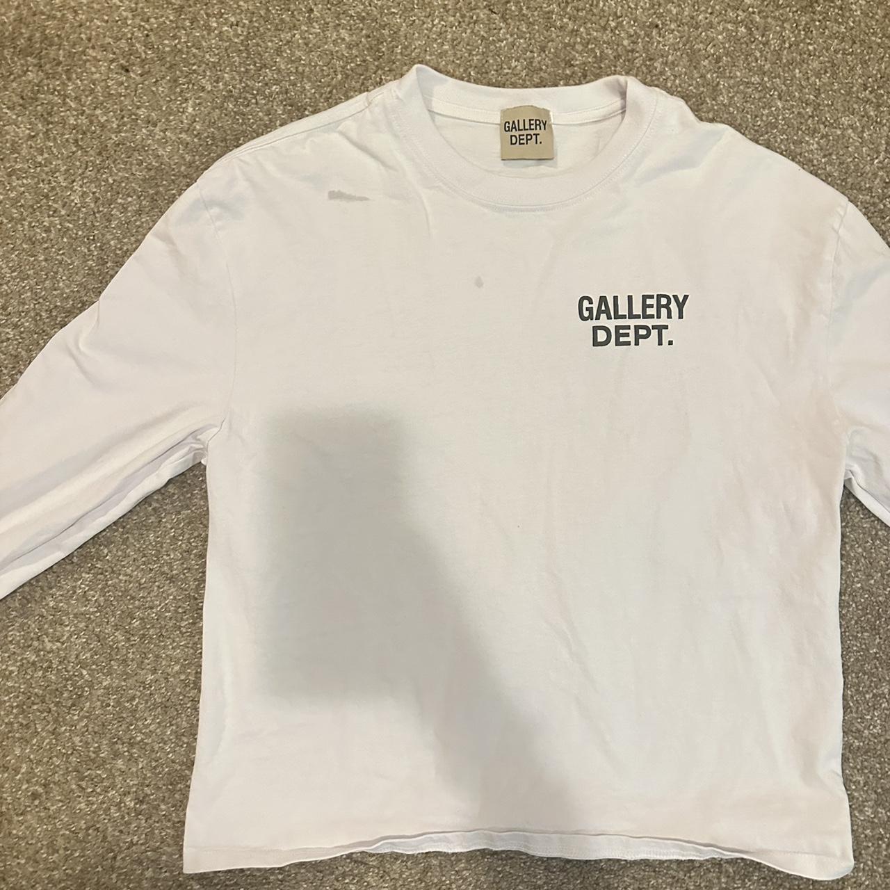 Gallery Dept Long Sleeve. 2 Stains on front as seen... - Depop