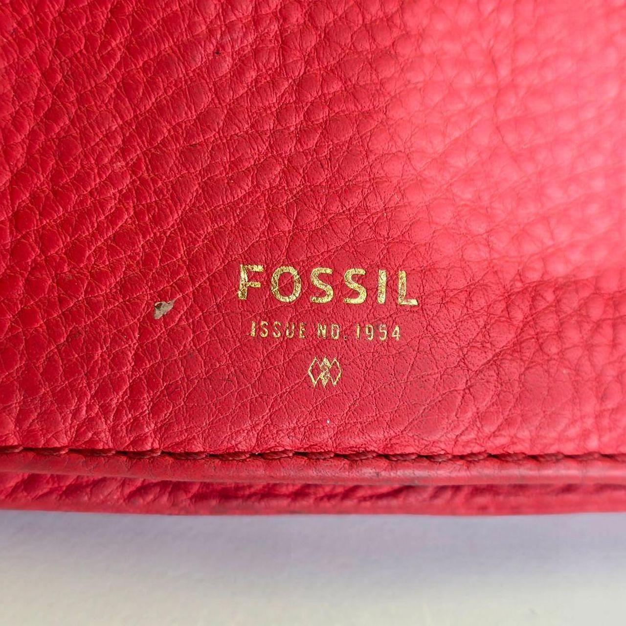 Fossil Women's Wallets - Red – Fossil Red Pebbled… - image 6