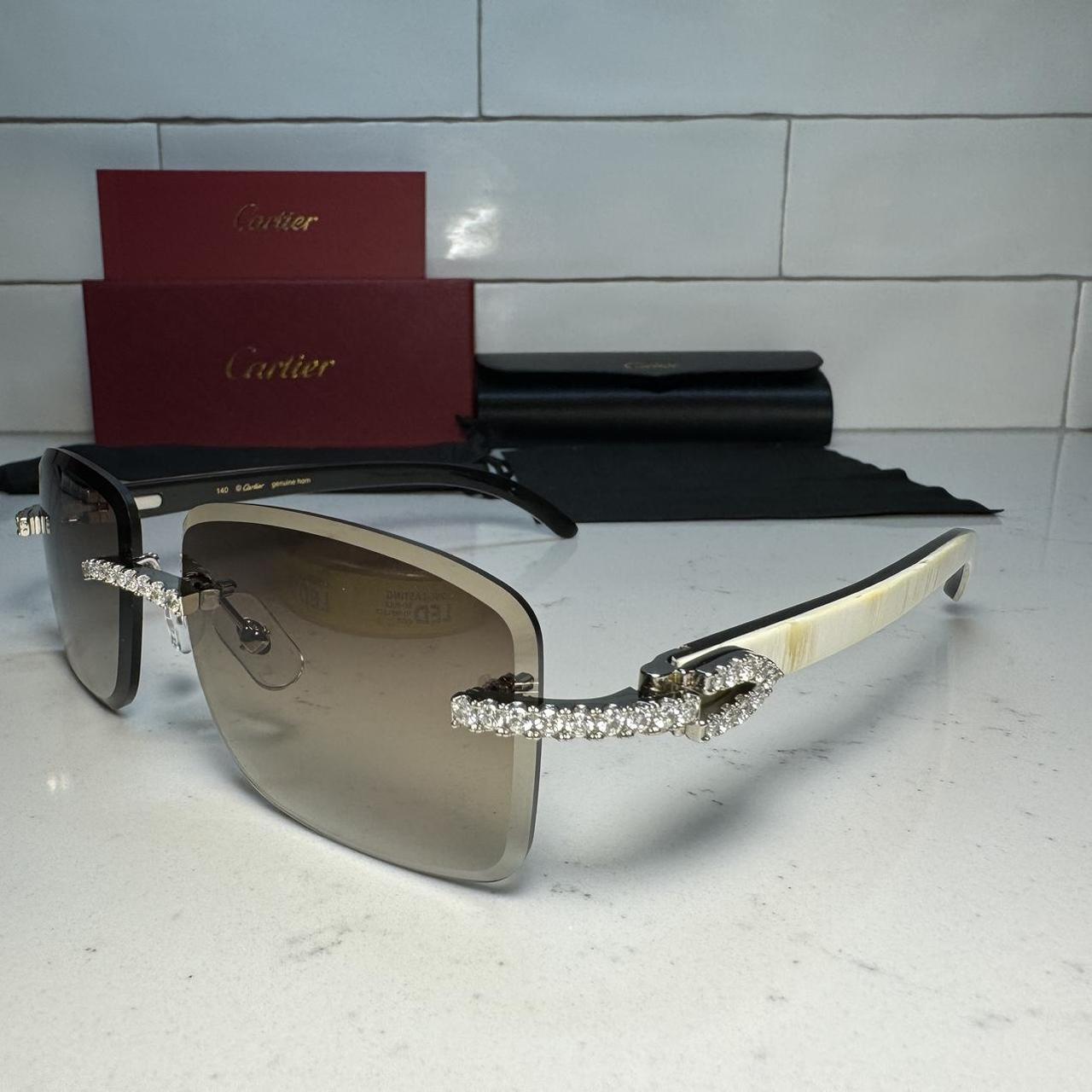 Iced out cheap buffalo cartier glasses