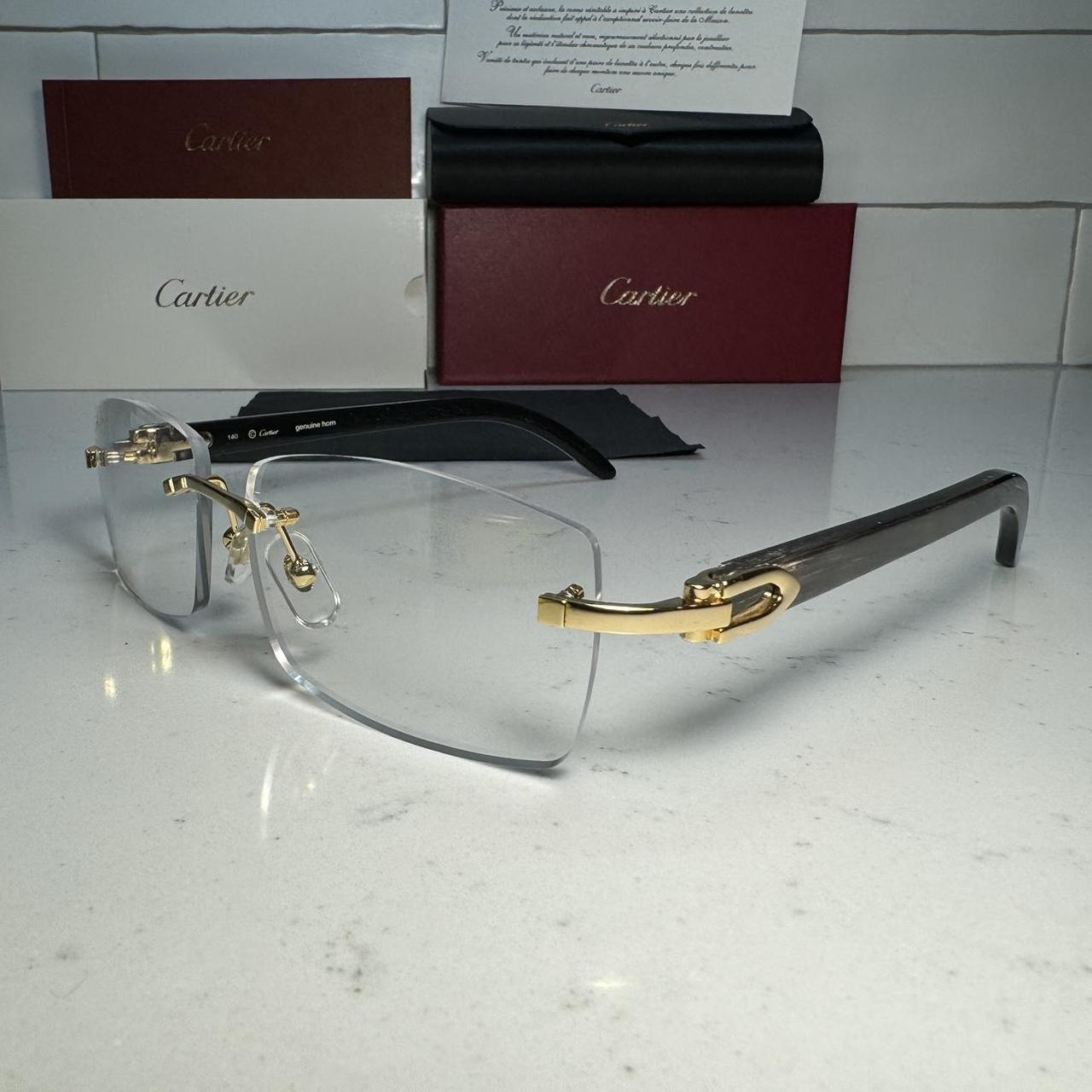 Black buffalo cartier discount glasses