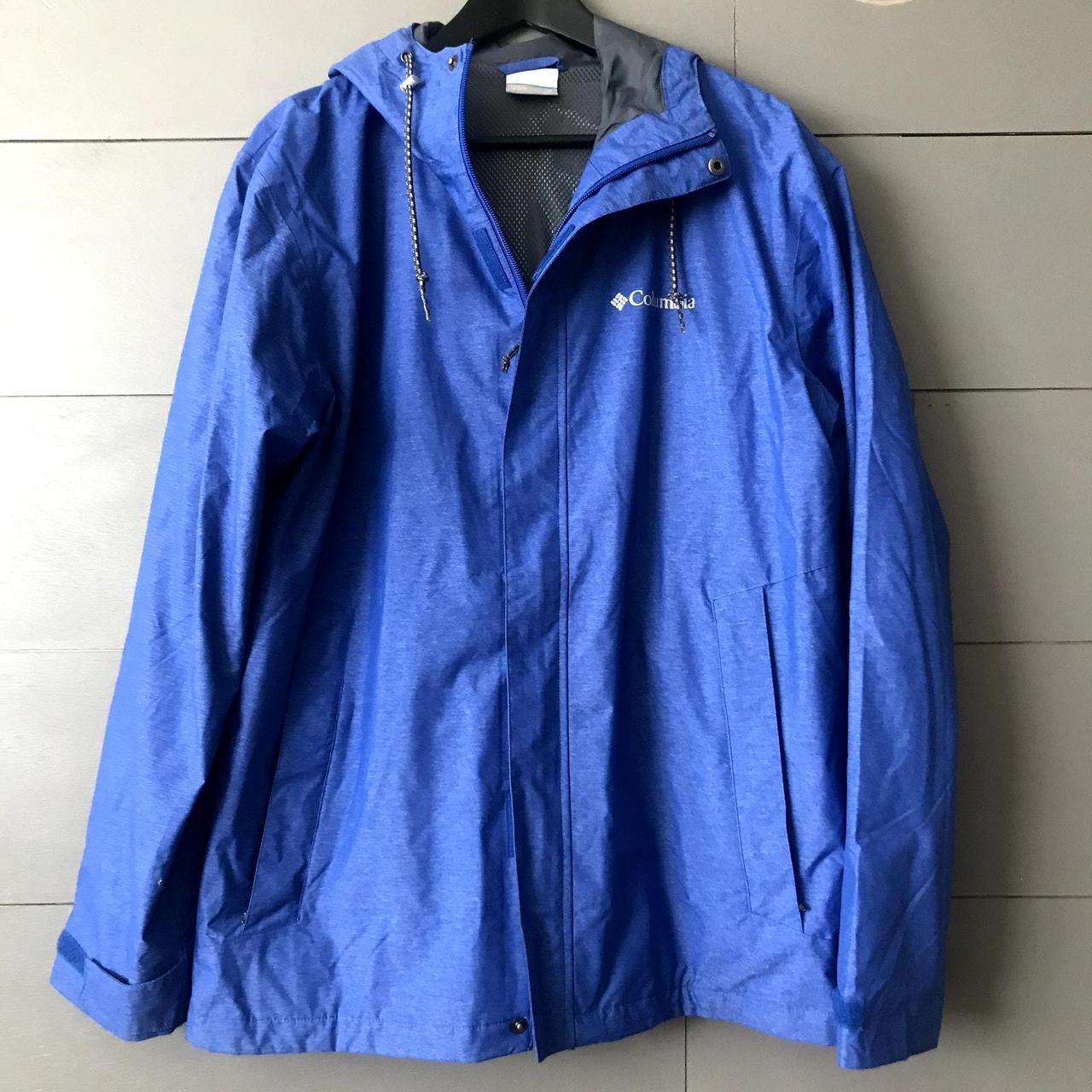 Columbia Norwalk Mountain Jacket Azul Heathered Blue. Depop