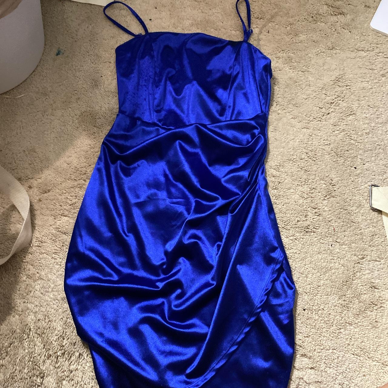 Blue Windsor mini cocktail dress worn once. This... - Depop