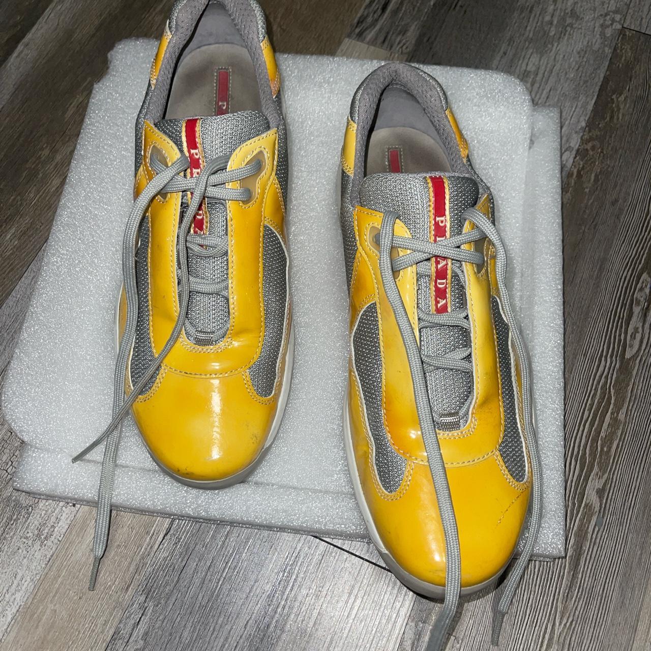 Prada clearance yellow shoes