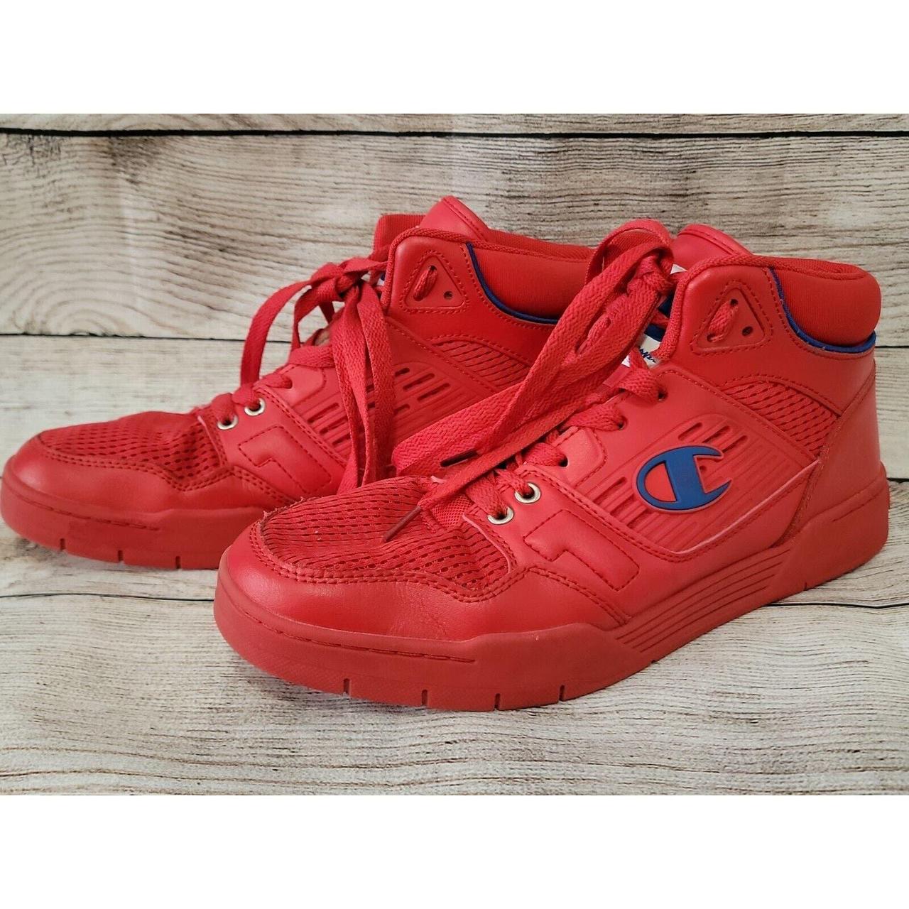 Champion 3 on 3 Mens Size 9.5 Basketball Shoes Red