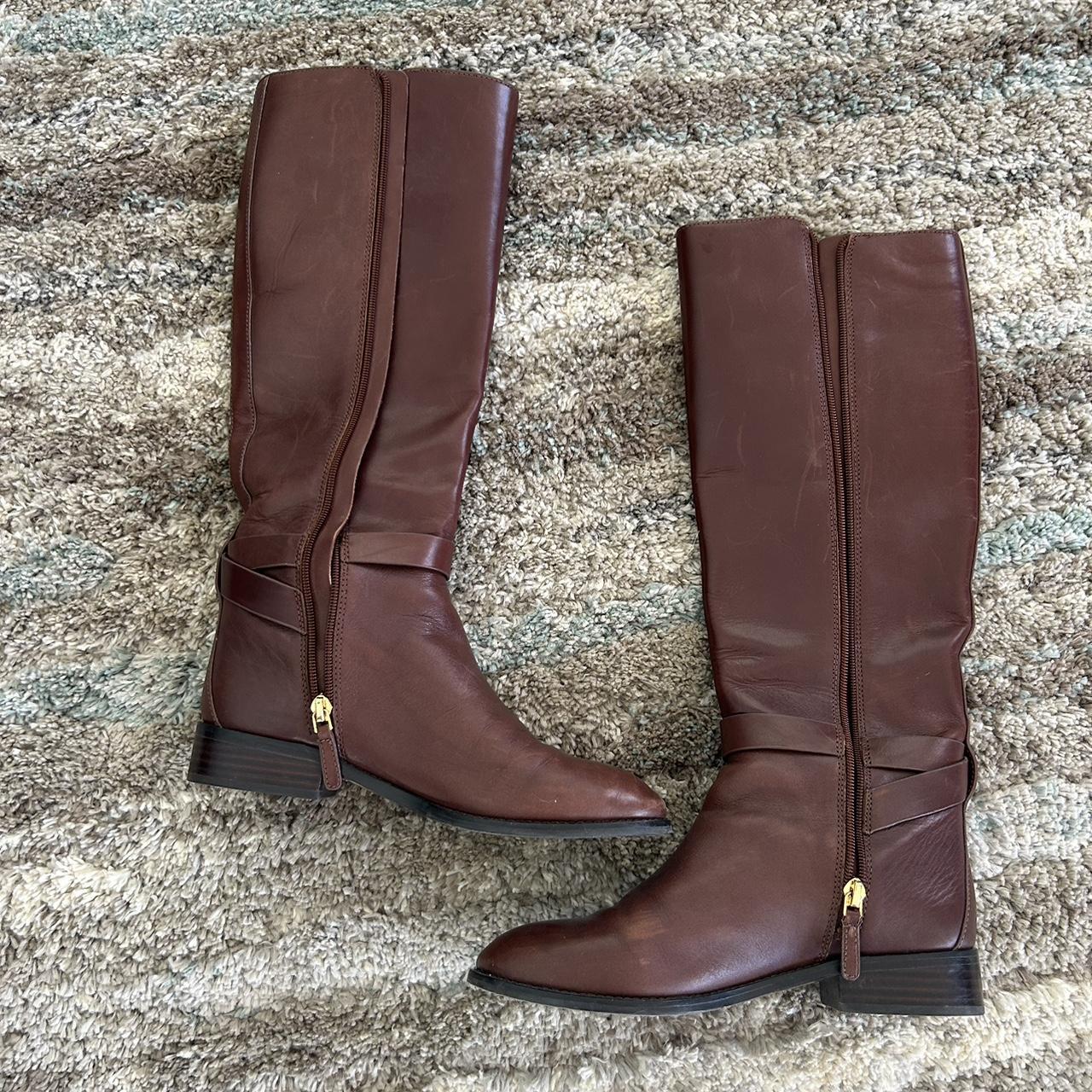 Tory burch burgundy clearance boots