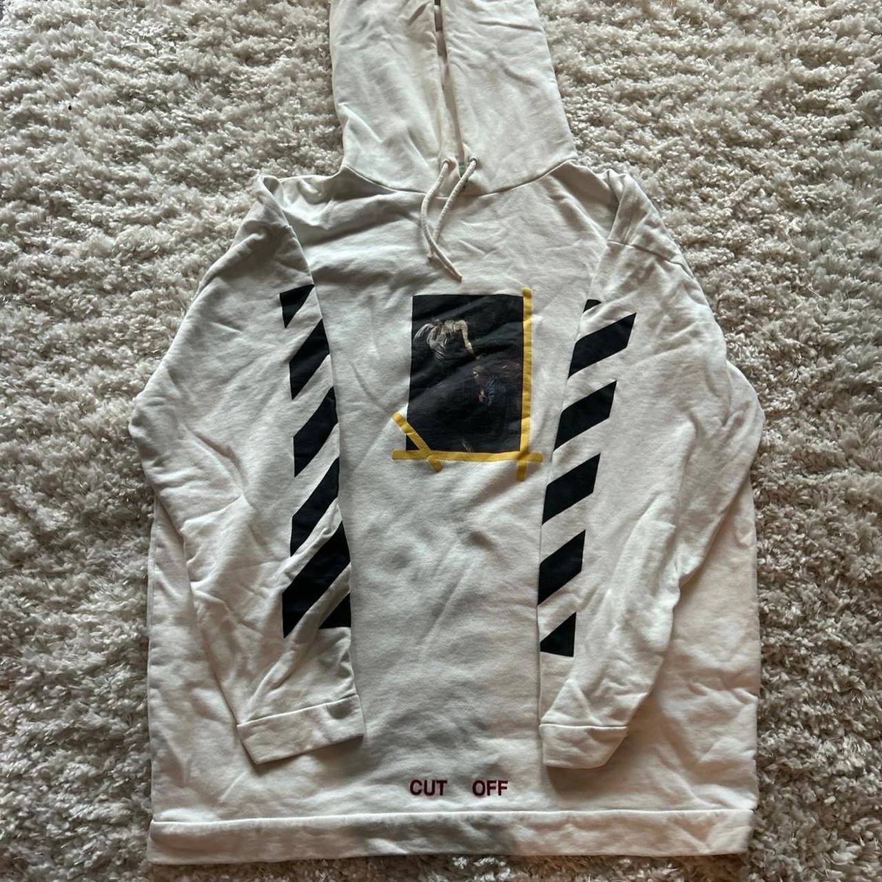 Off white hot sale annunciation hoodie