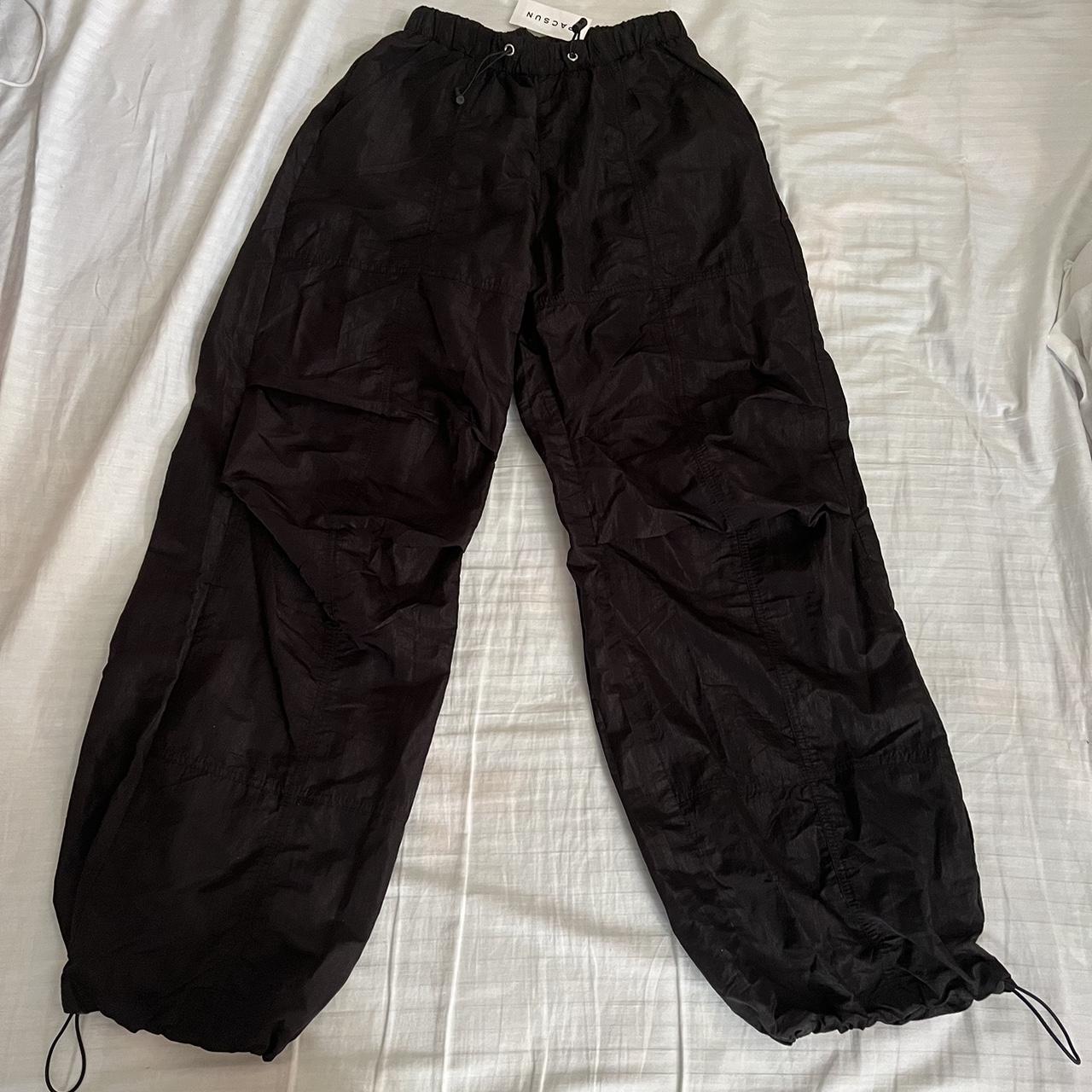 Pacsun nylon hot sale track pants