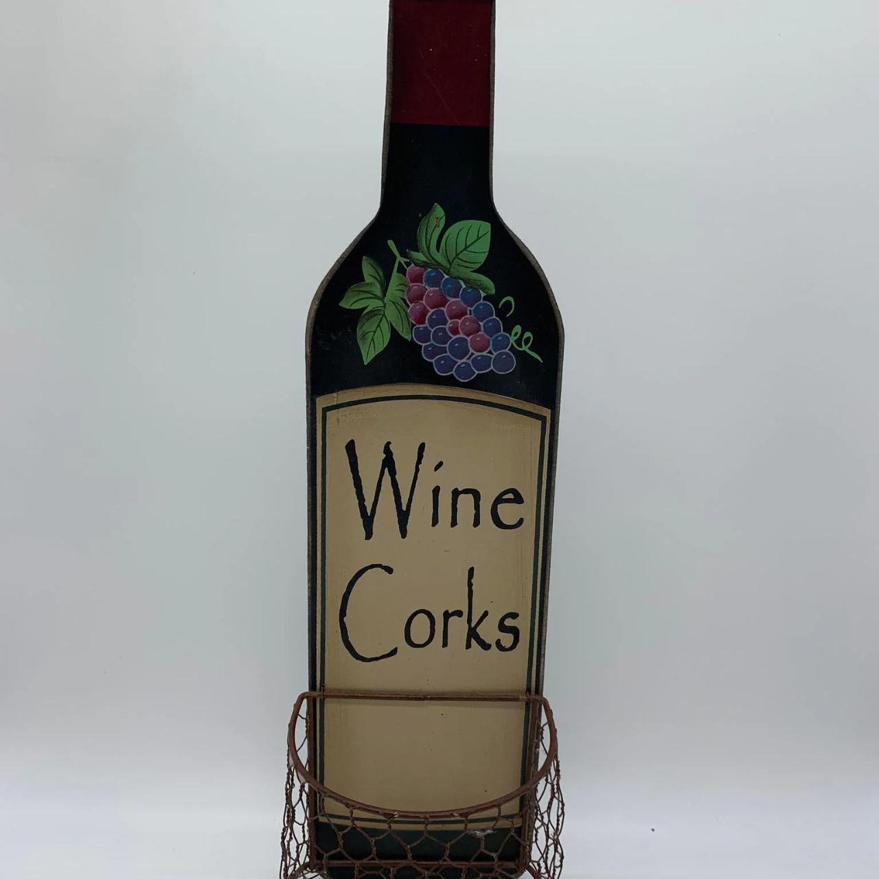 Wine Cork Holder Wall Décor Depop