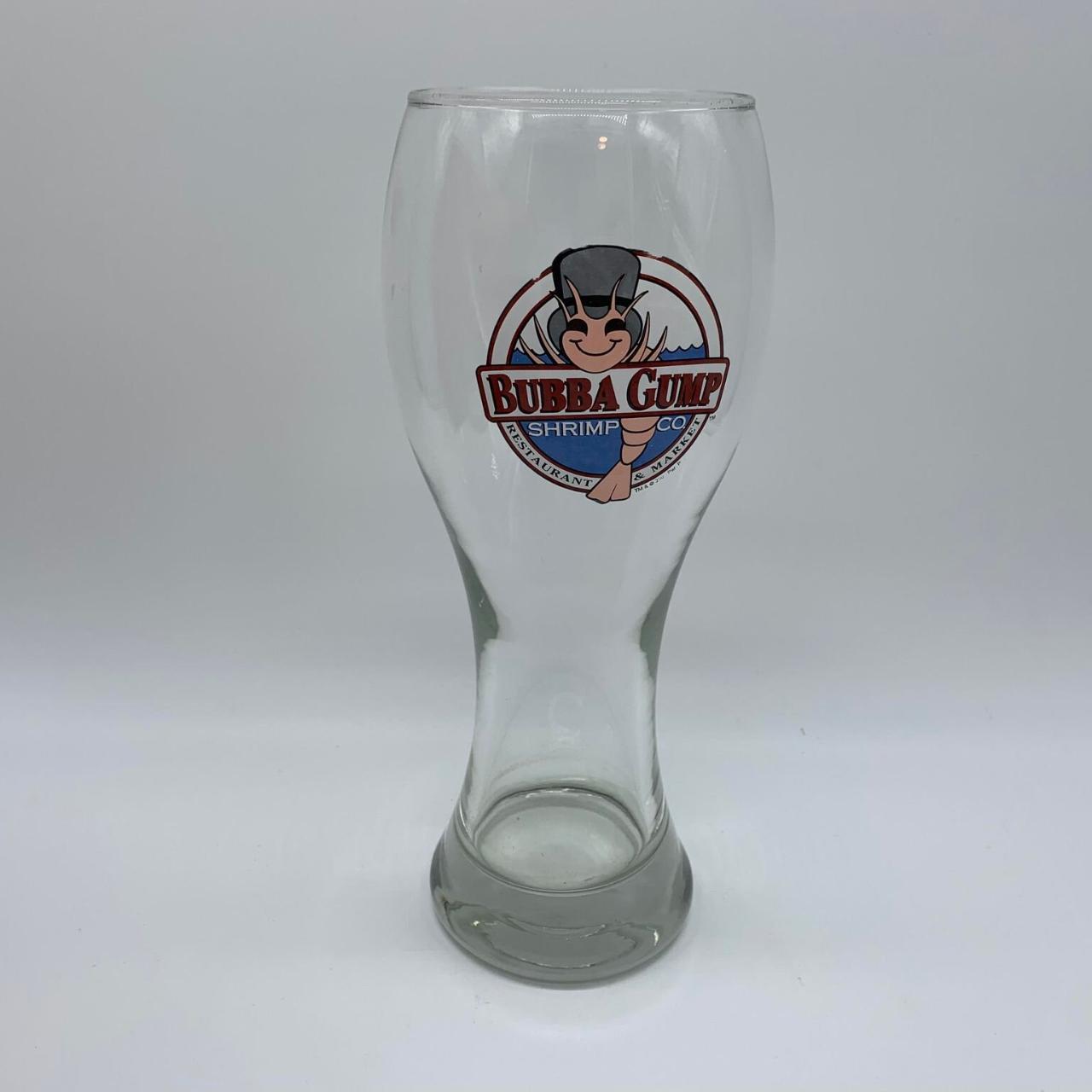 Bubba Gump Shrimp CO Pier Tall Beer Glass - Depop