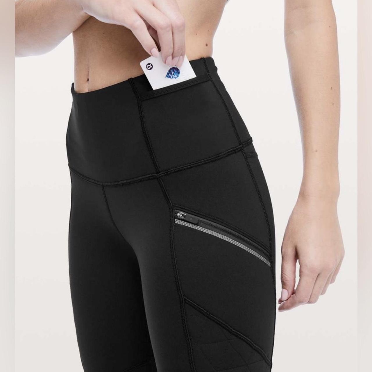 Lululemon leggings with zippers best sale