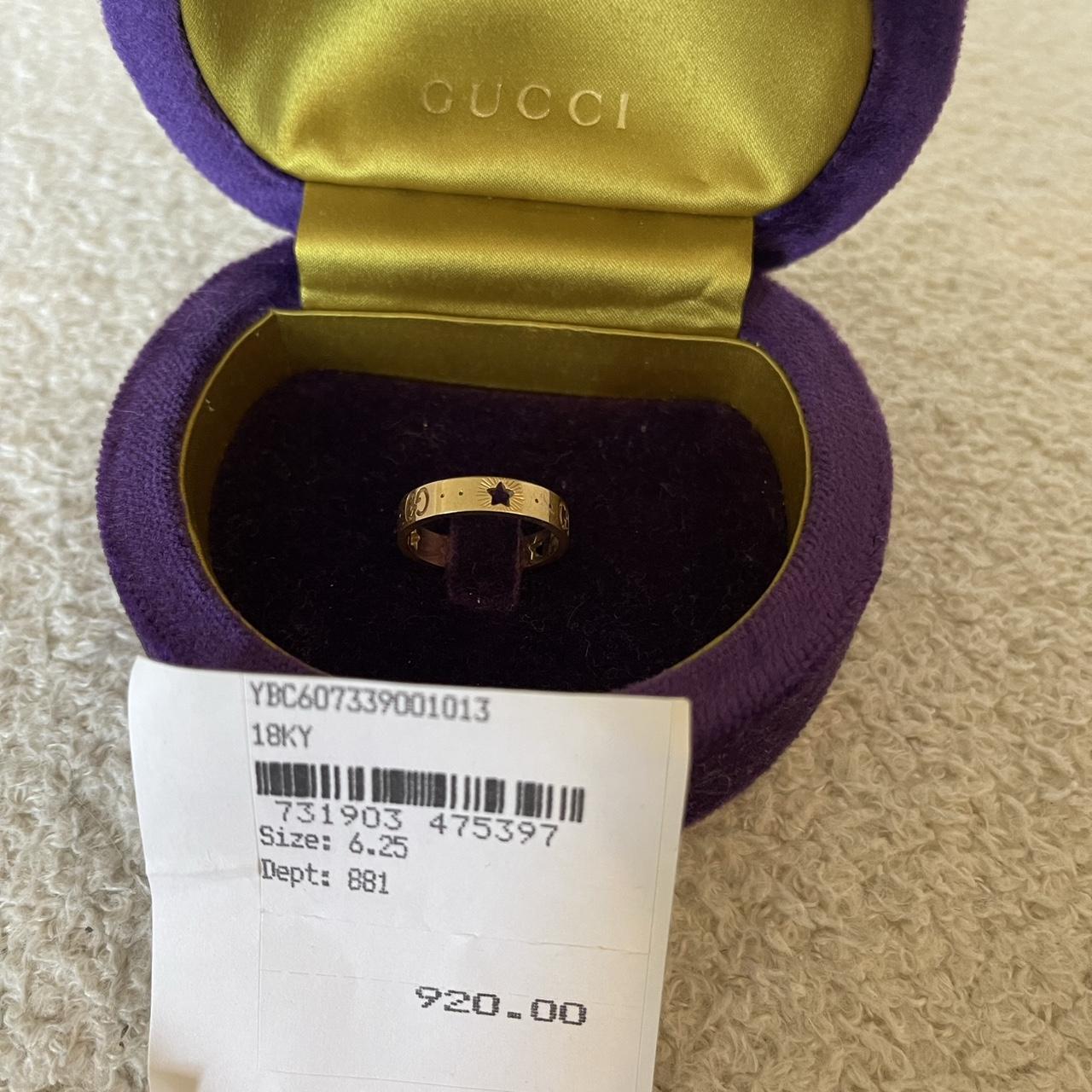 Gucci 18k gold on sale ring