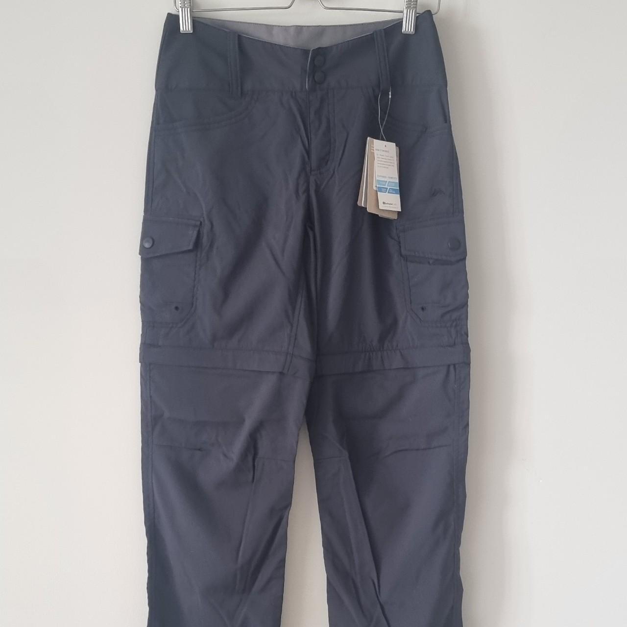 Kathmandu black Clark zip-off hiking pants, size 8,... - Depop