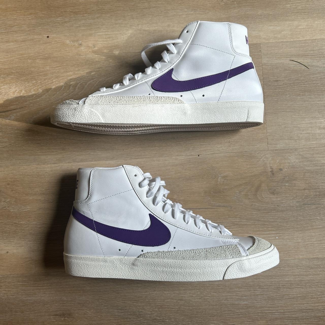 Nike blazer mid 77 hotsell vintage white voltage purple